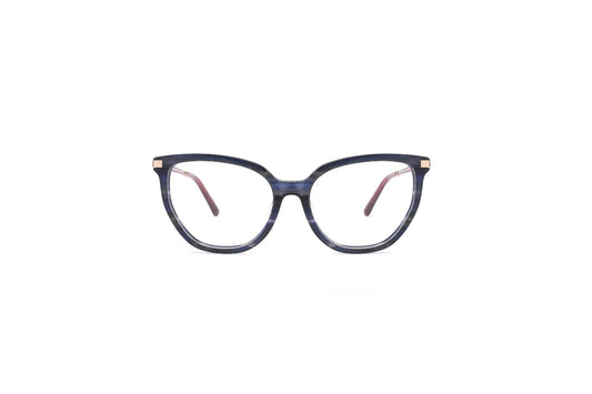 Elara - Striped Blue & Gold