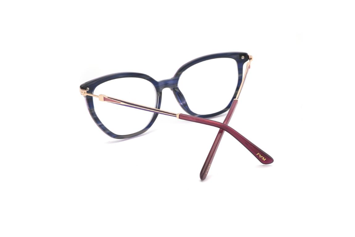 Elara - Striped Blue & Gold