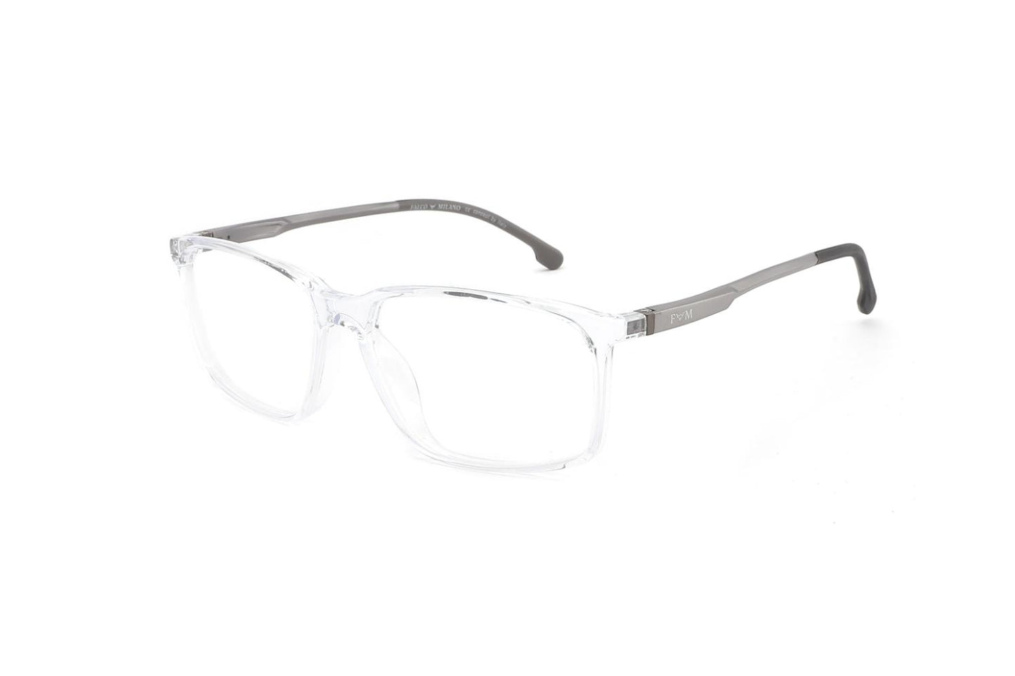 Alaric - Clear & Gunmetal