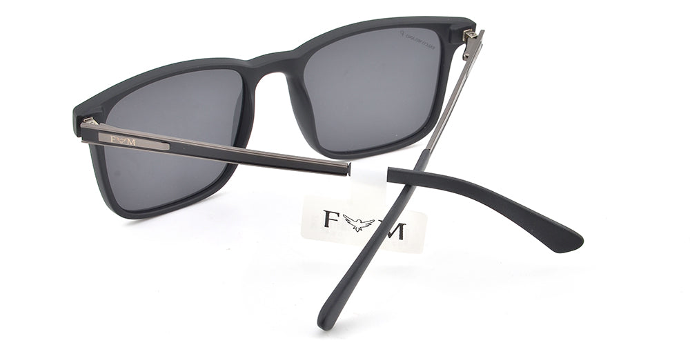 Sloane - Matte Black & Grey