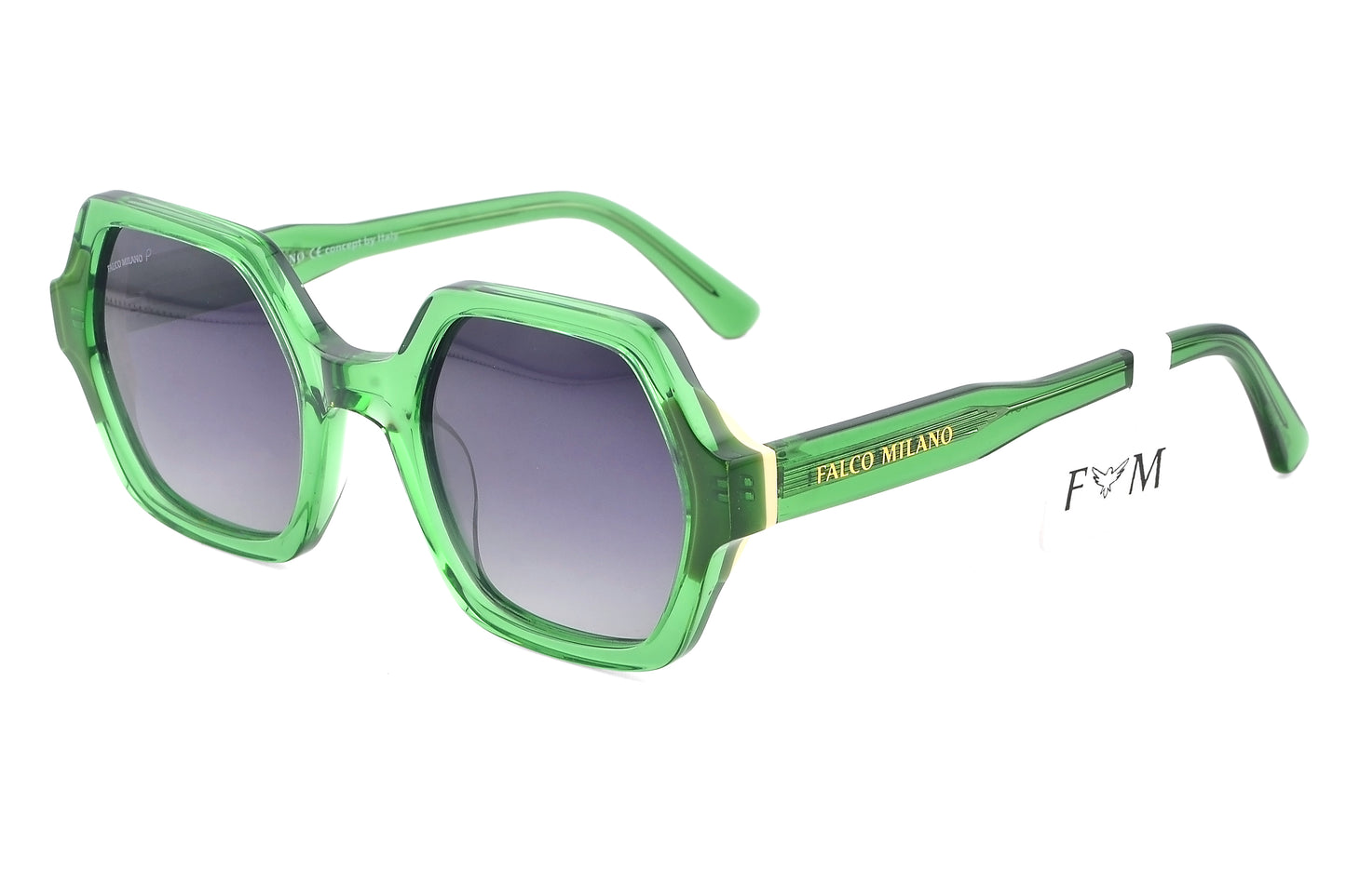 Emerald Prism Geometric
