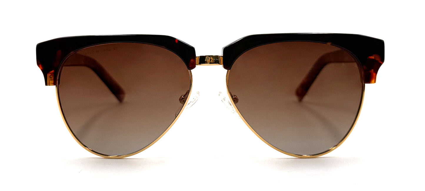 The Round Clubmaster Tortoiseshell