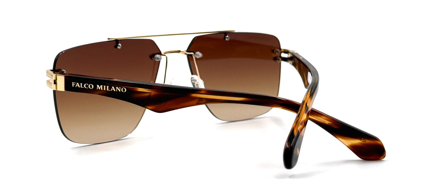 The Square Aviator Classic Gold