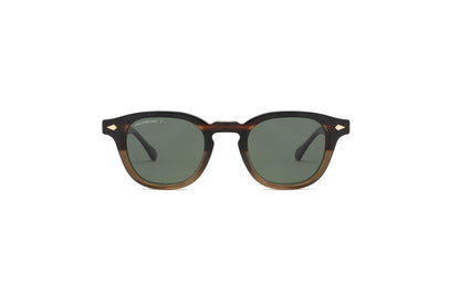 Vale - Striped Brown & Red