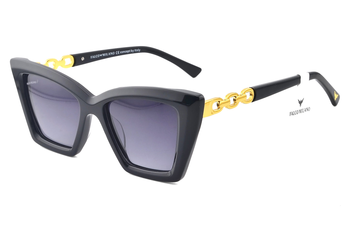 Noir Glam Cateye