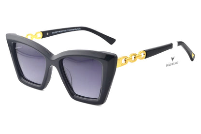 Noir Glam Cateye